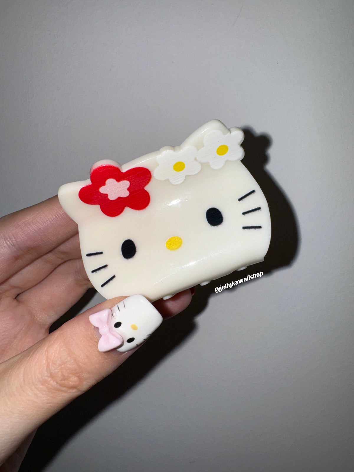 Tan Hellokitty Hair Clip Hair Pin Vance clip Hair Accessories|2 Count (Pack of 1)