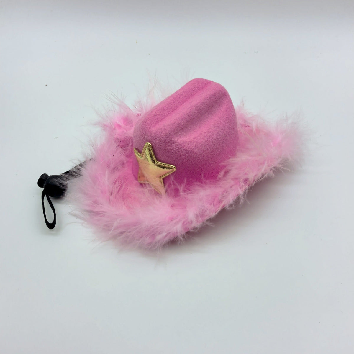Cowboy Hat Feathered Border Clothing Accessories (NO DOLL) Cute Clothes for Labubu Dress up Unique Style