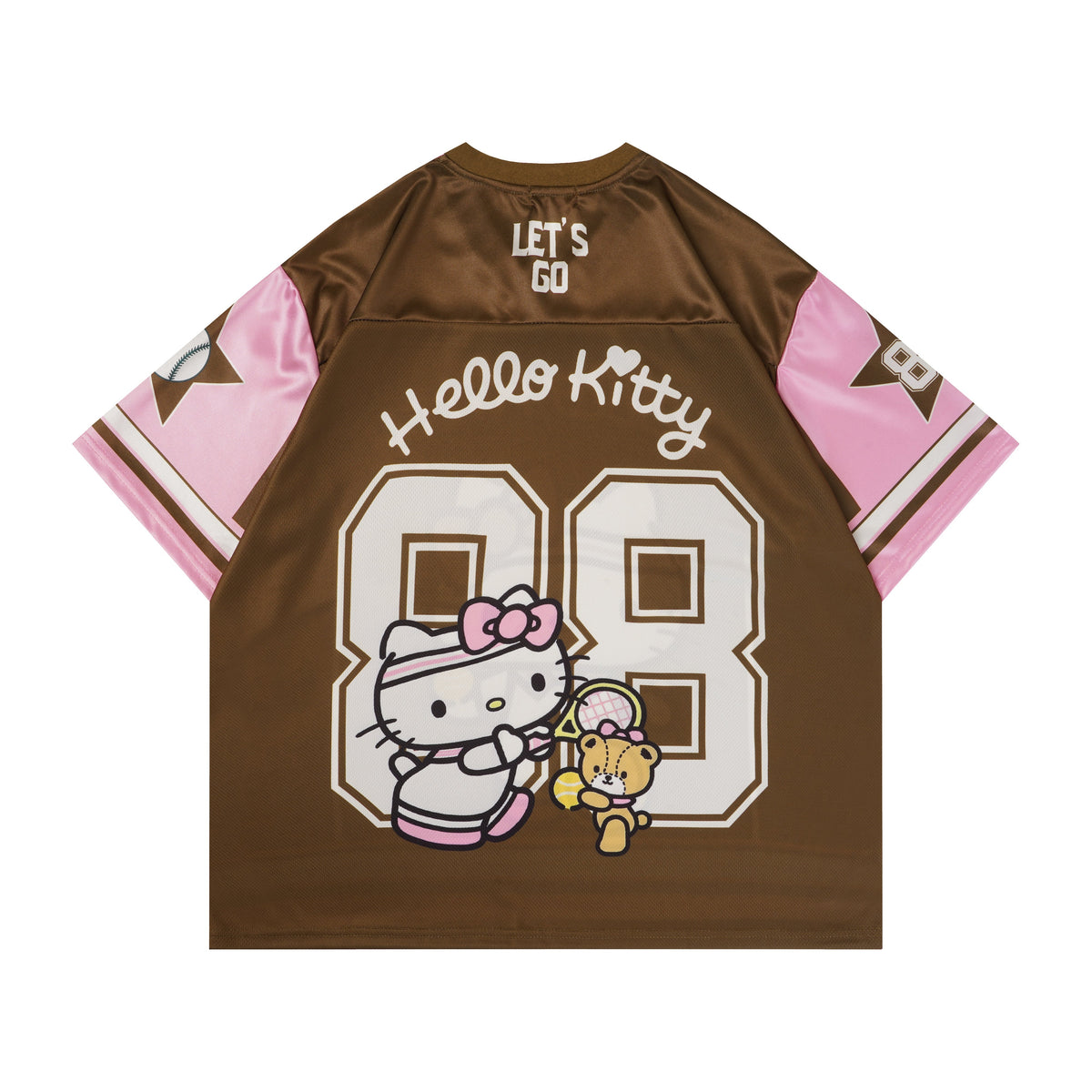 Hellokitty Jersey Shirts Loose T-Shirts
