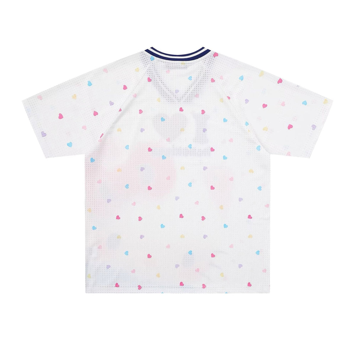 Hello Kitty White Jersey Loose T-Shirts