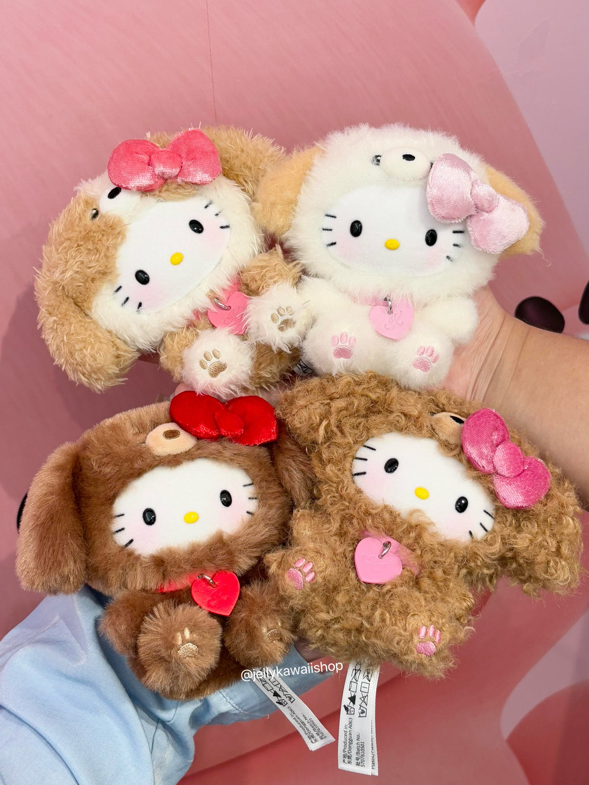 Hello Kitty Puppy Party Series Plush Keychain Blind Box