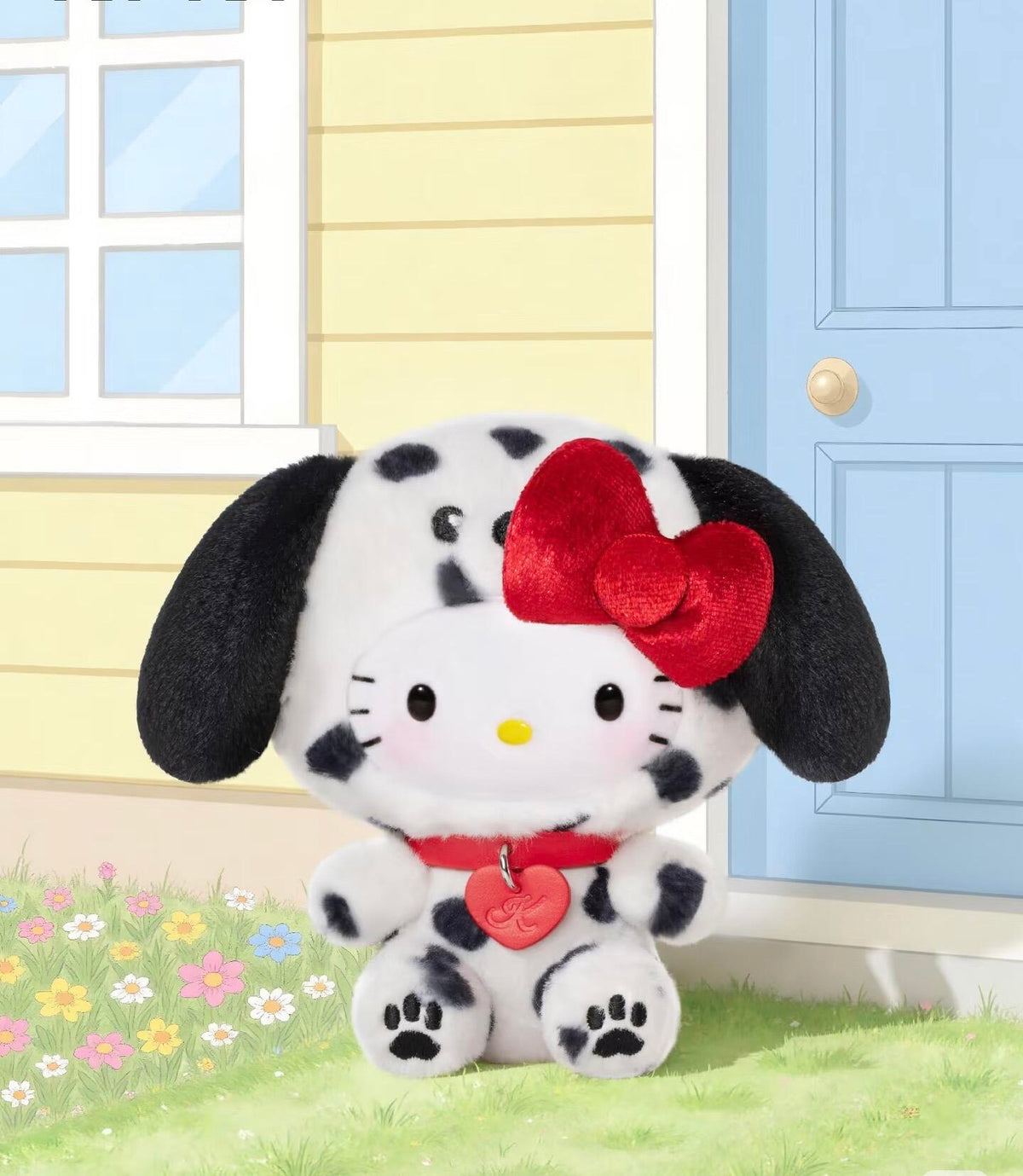 Hello Kitty Puppy Party Series Plush Keychain Blind Box