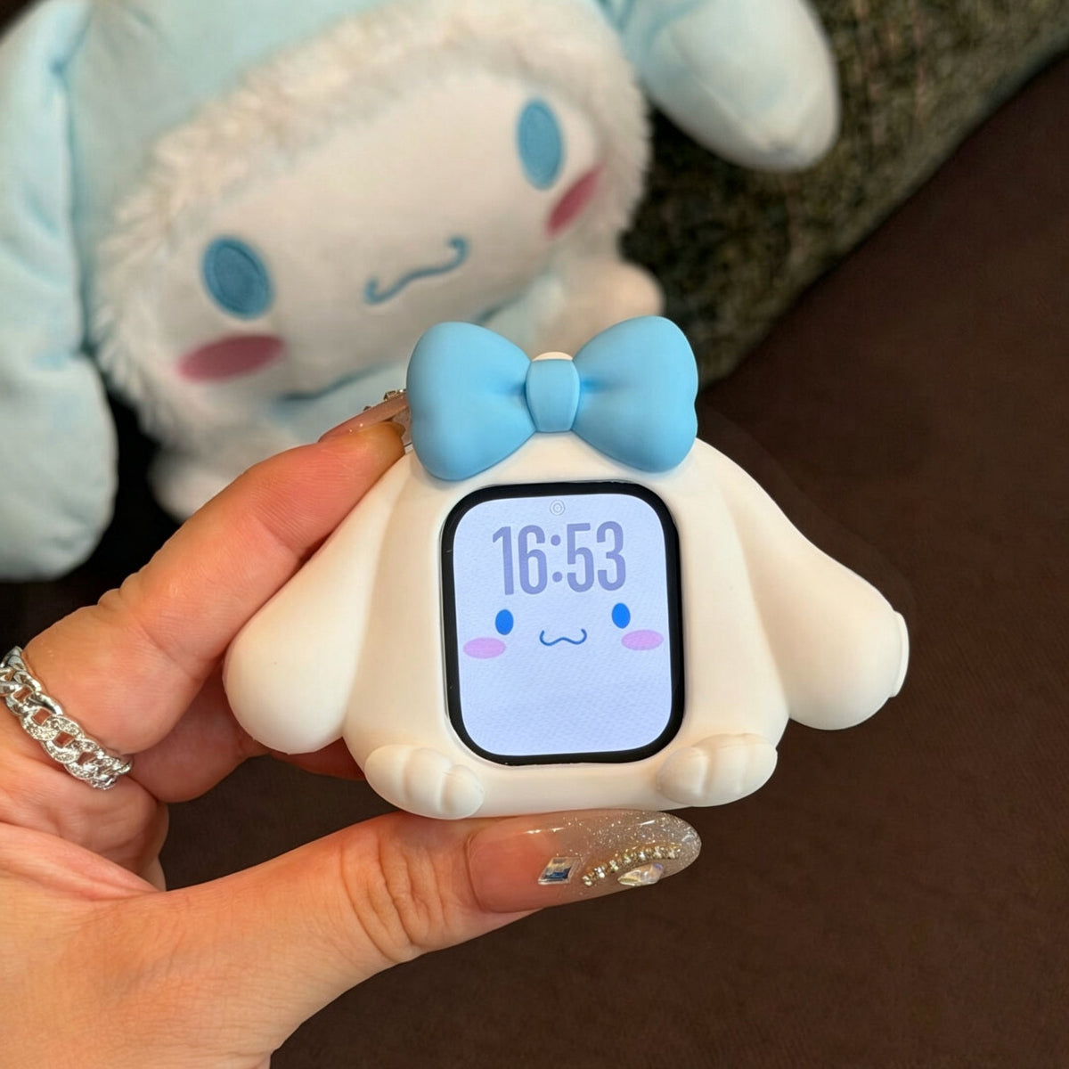 Hellokitty Shape Silicone Apple Watch Case