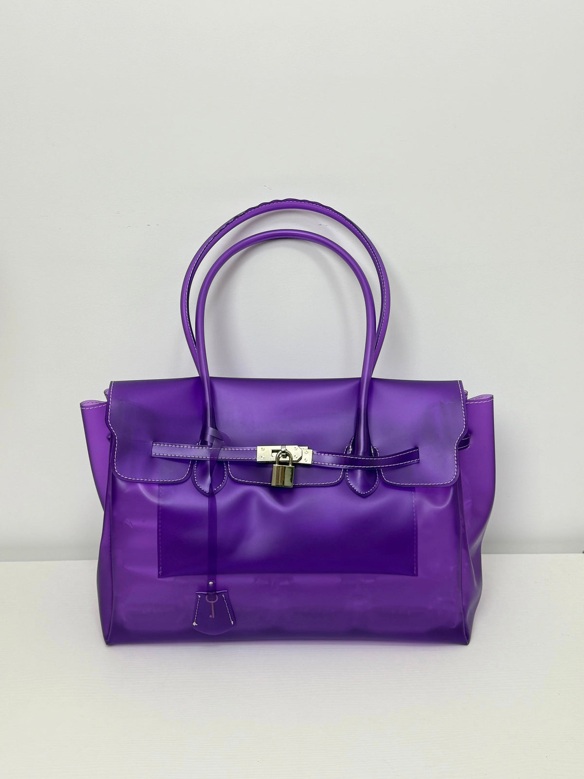 Girly Jelly Tote Shoulder Bag