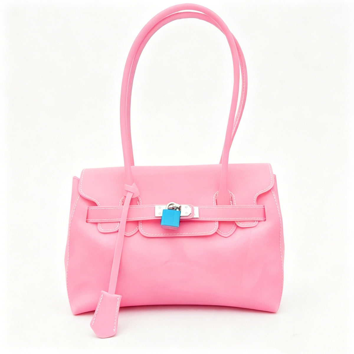 Girly Jelly Tote Shoulder Bag