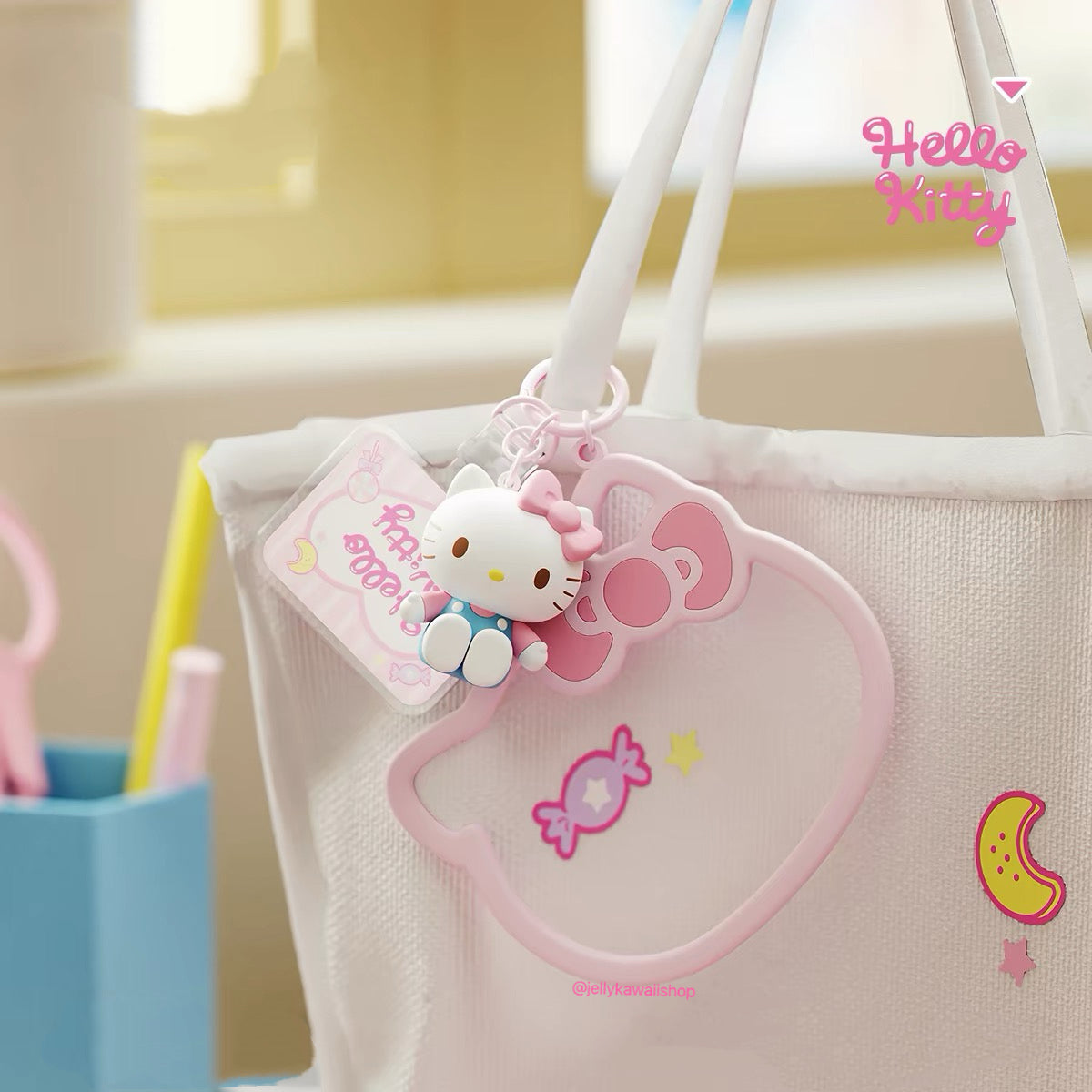 Sanrio Silicone Bracelet Charm Keychain