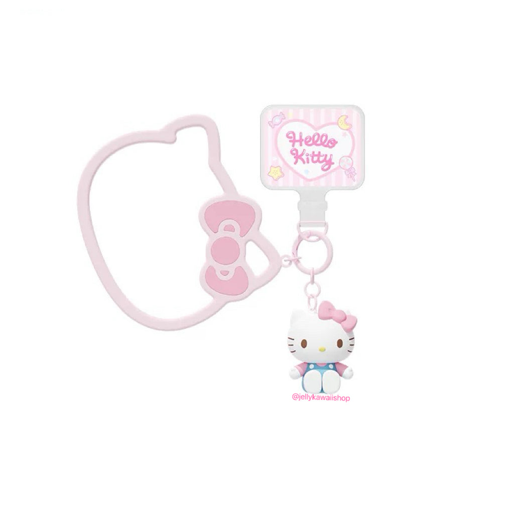 Sanrio Silicone Bracelet Charm Keychain
