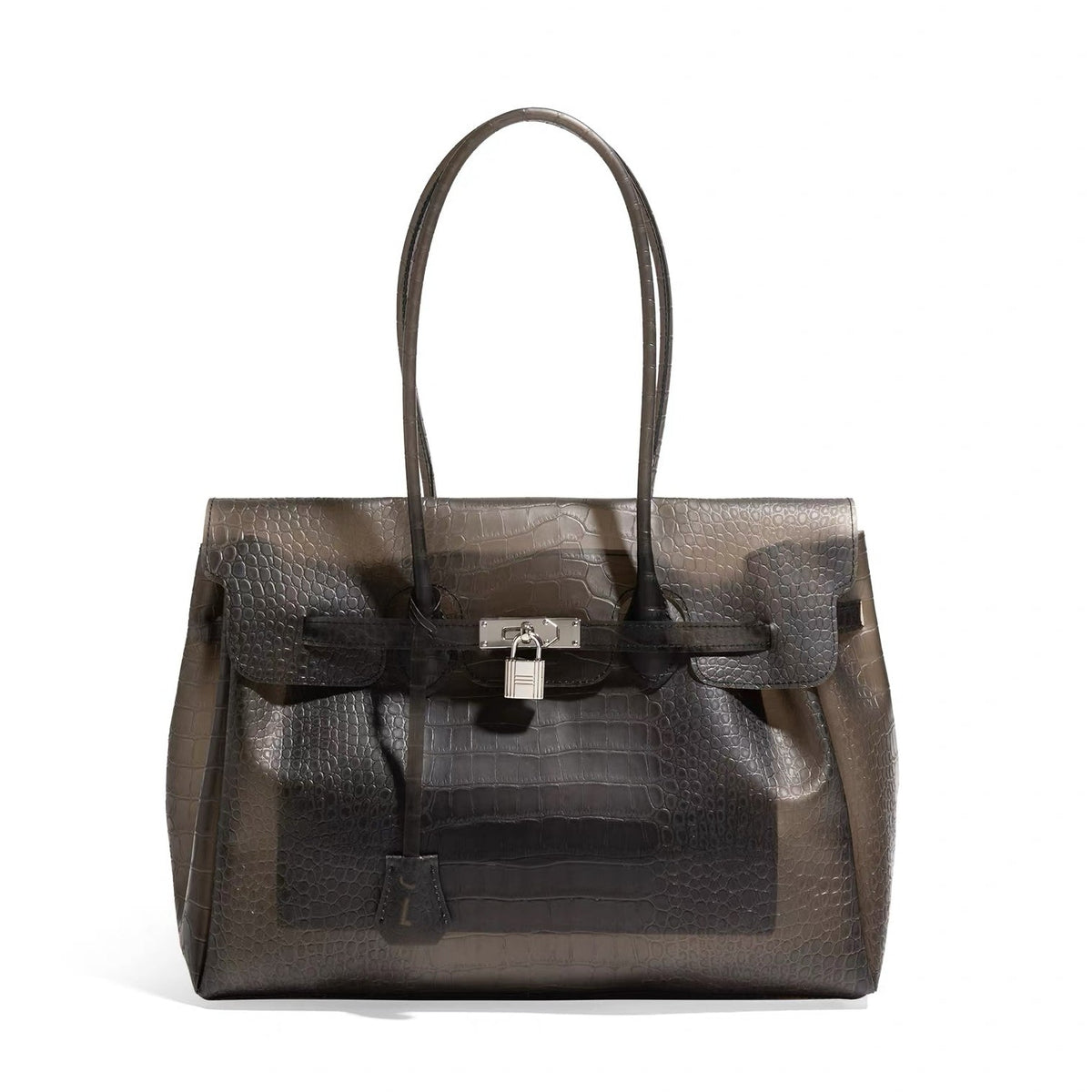 Girly Crocodile Jelly Tote Shoulder Bag