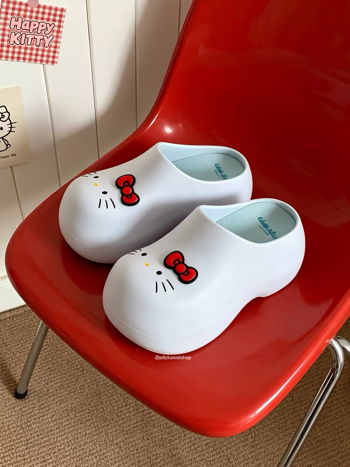 Hellokitty Women Platform Clogs Cushioned Garden Shoes
