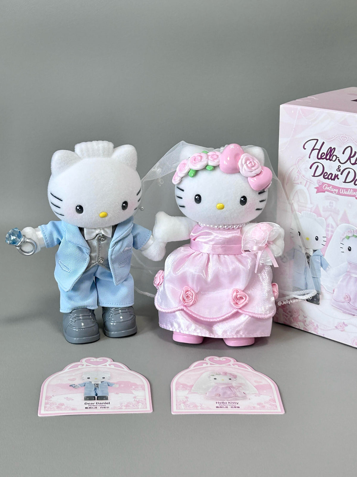 Hello Kitty & Dear Daniel Century Wedding Plush Series Blind Boxes【Pre-sale】