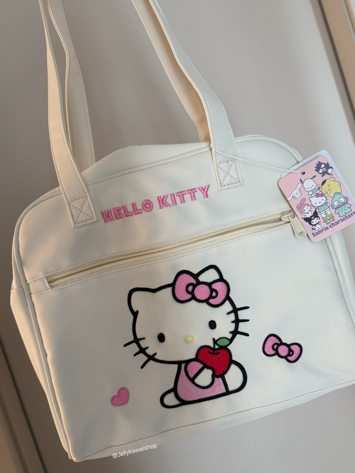 Sanrio Embroidery Tote Shoulder Bag