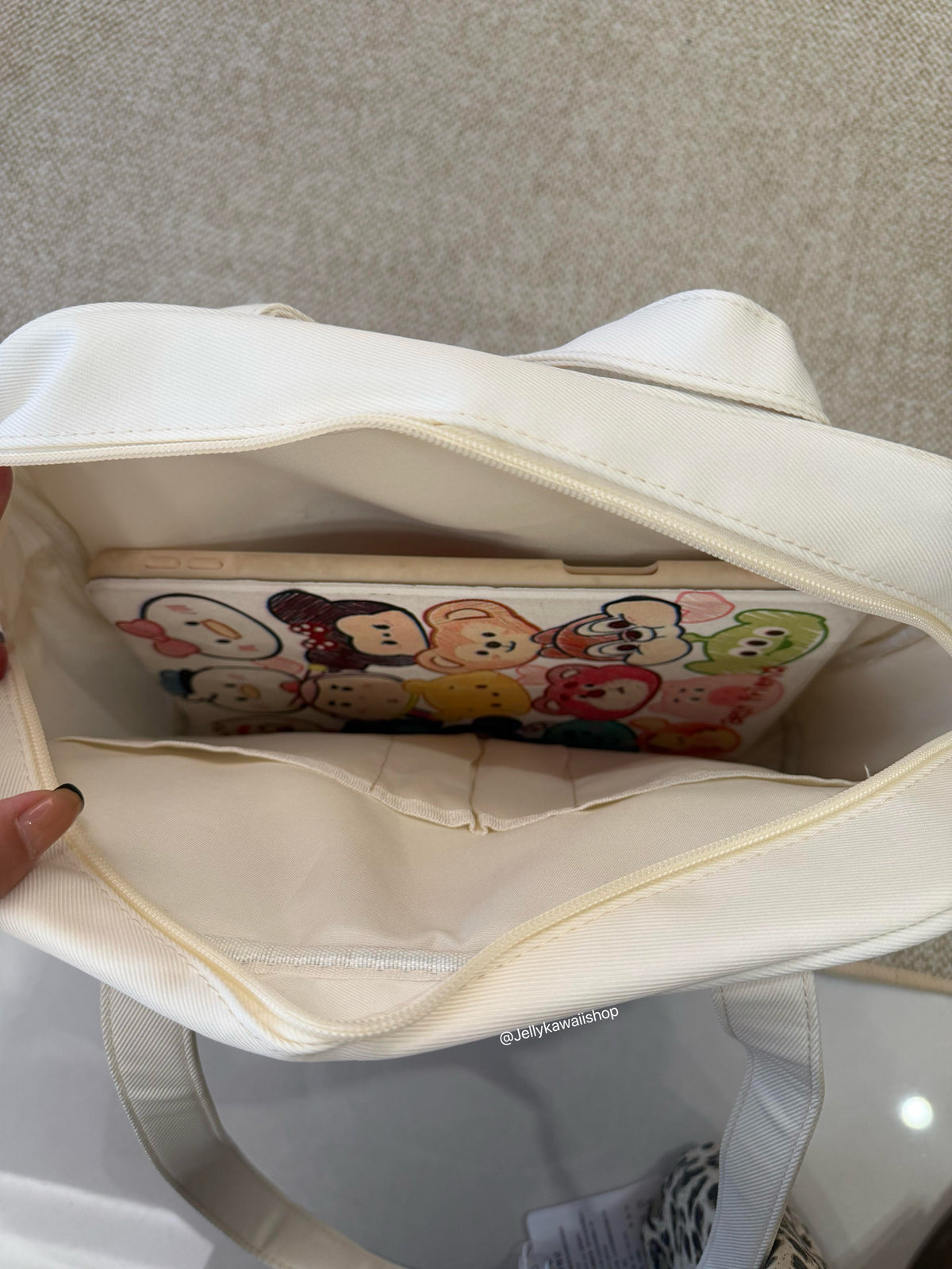 Sanrio Embroidery Tote Shoulder Bag