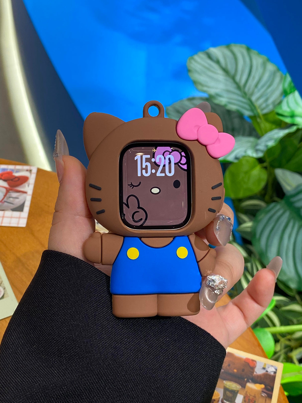 Hellokitty Shape Silicone Apple Watch Case