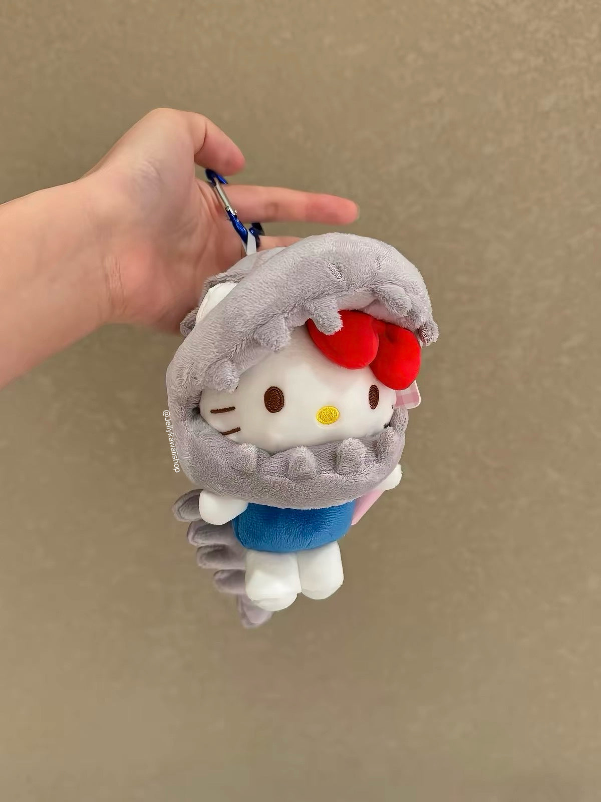 Hello Kitty Dragon Bone Plush Bag Charms