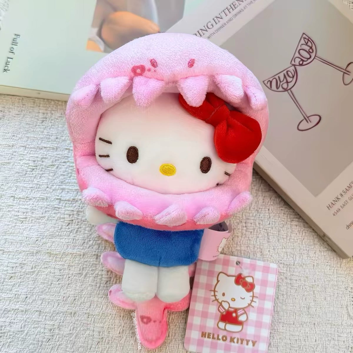 Hello Kitty Dragon Bone Plush Bag Charms