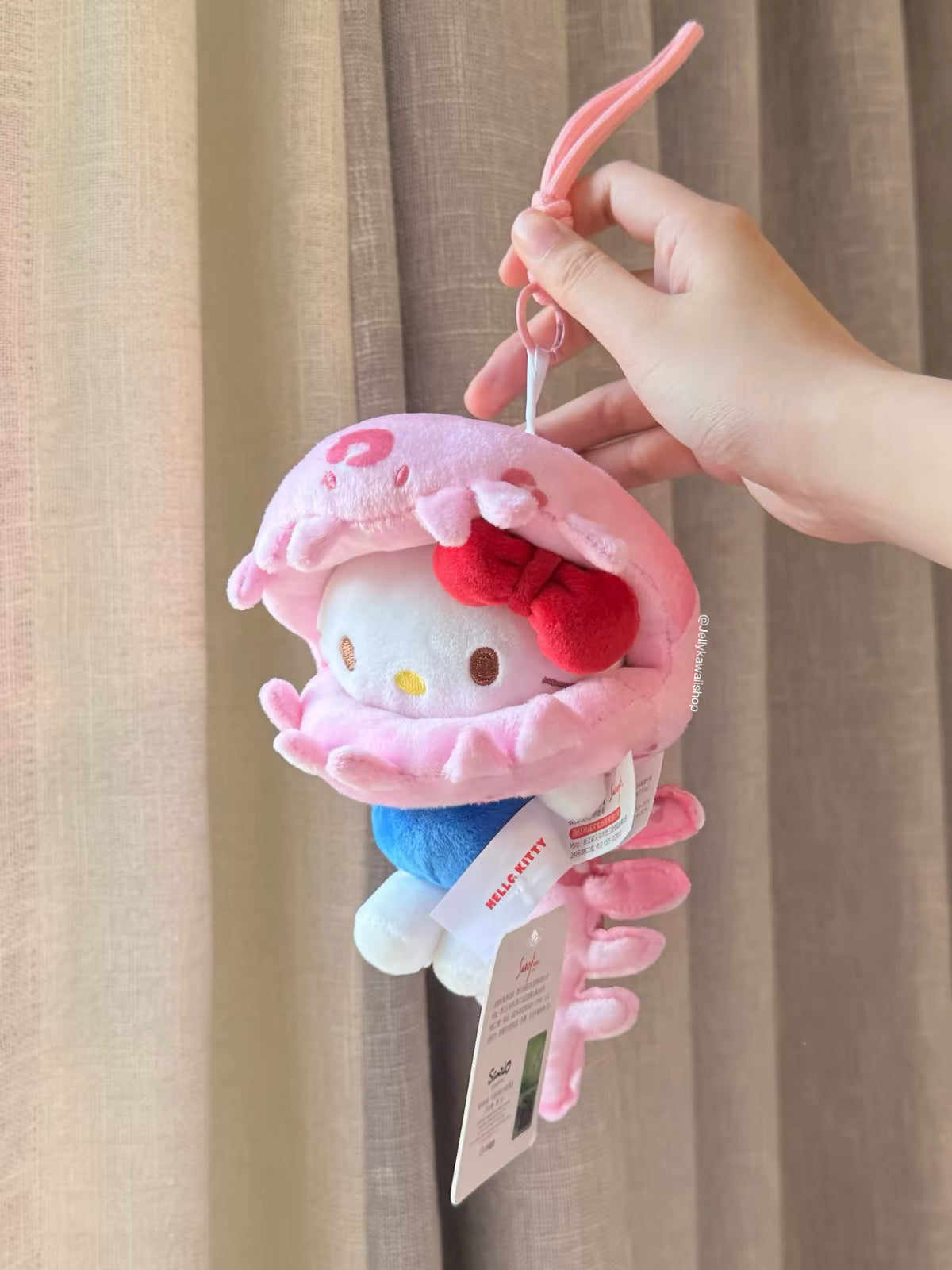 Hello Kitty Dragon Bone Plush Bag Charms