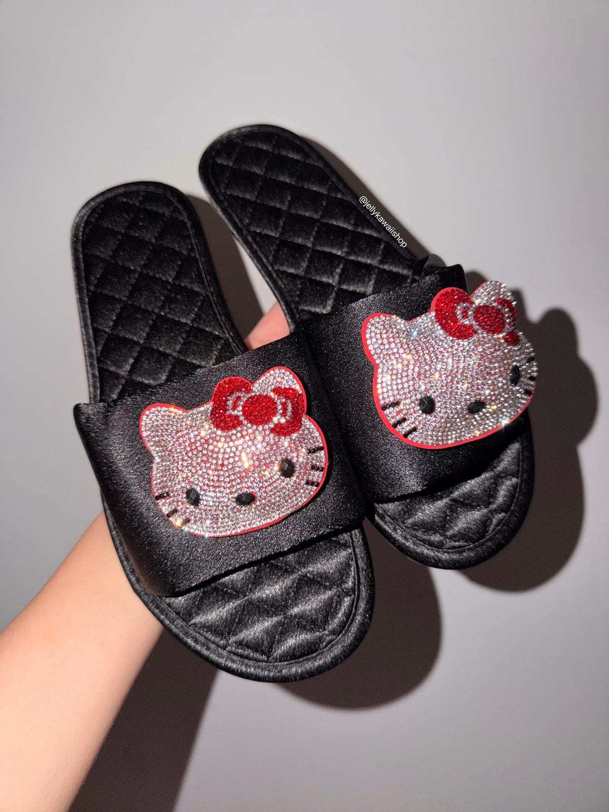 Sparkling Hellokitty Sandals Slippers
