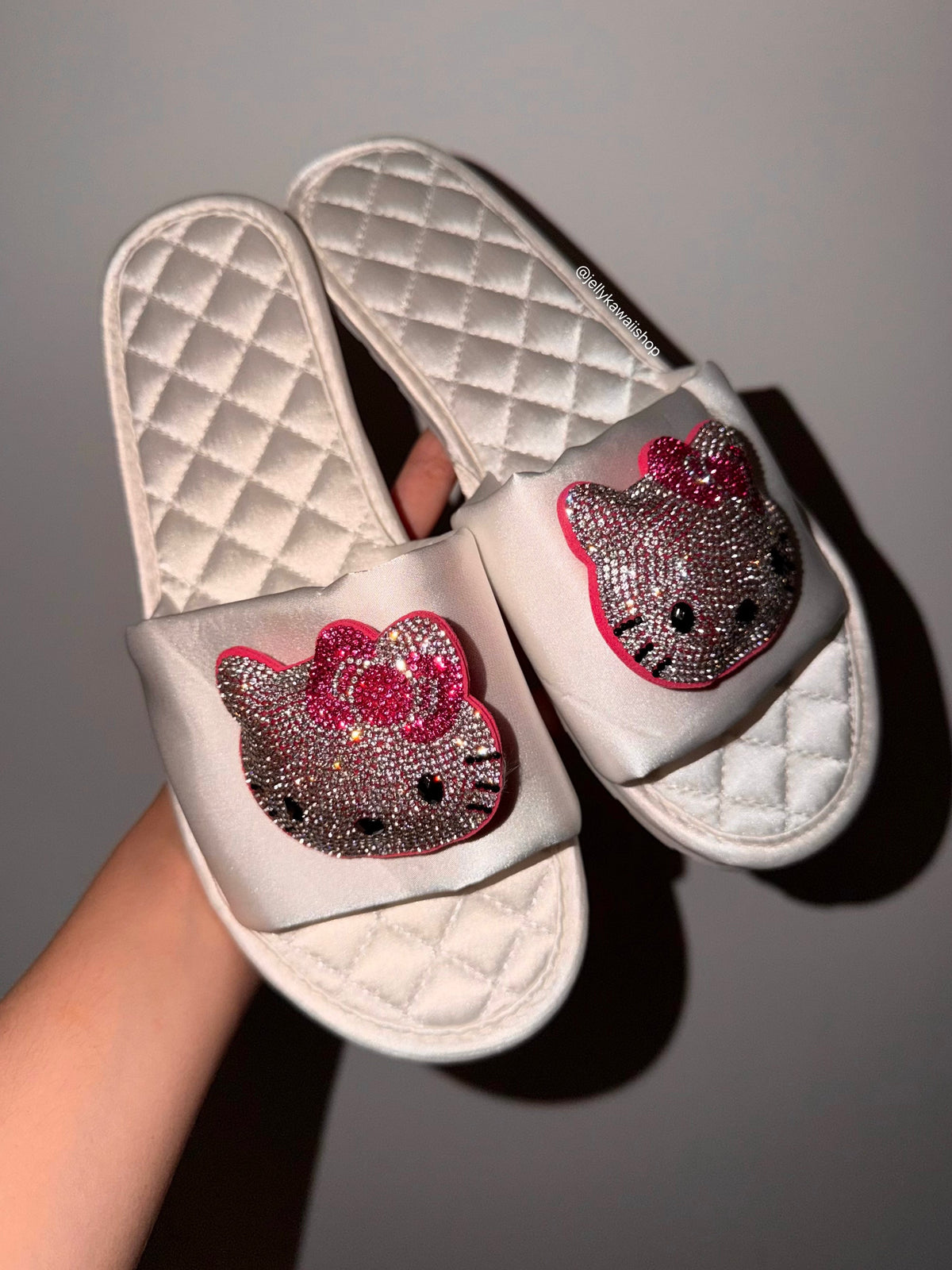 Sparkling Hellokitty Sandals Slippers