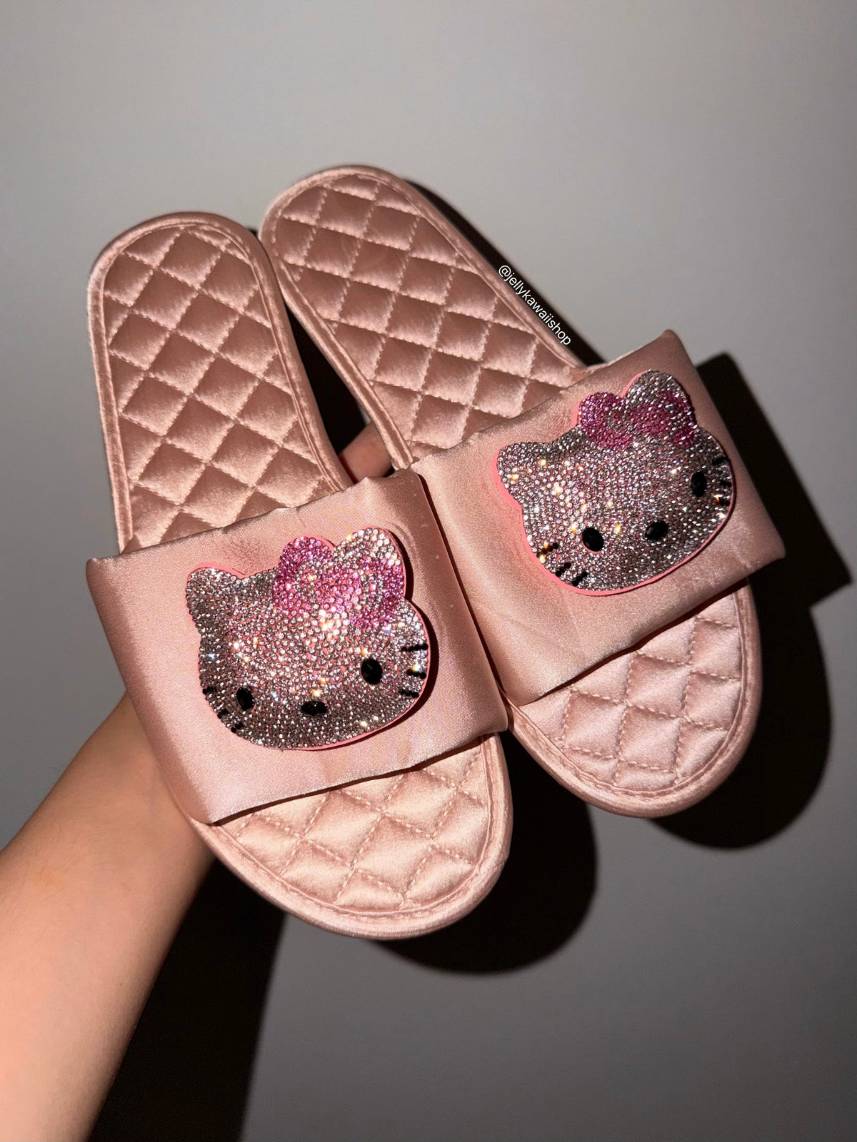 Sparkling Hellokitty Sandals Slippers
