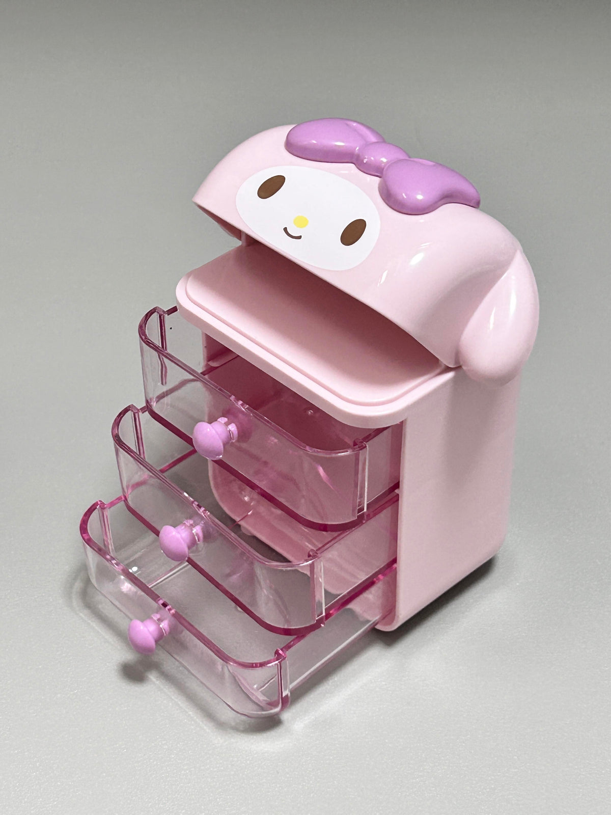 Sanrio Character 3-Drawer Mini Drawer Locker Compact Storage Organization Drawers
