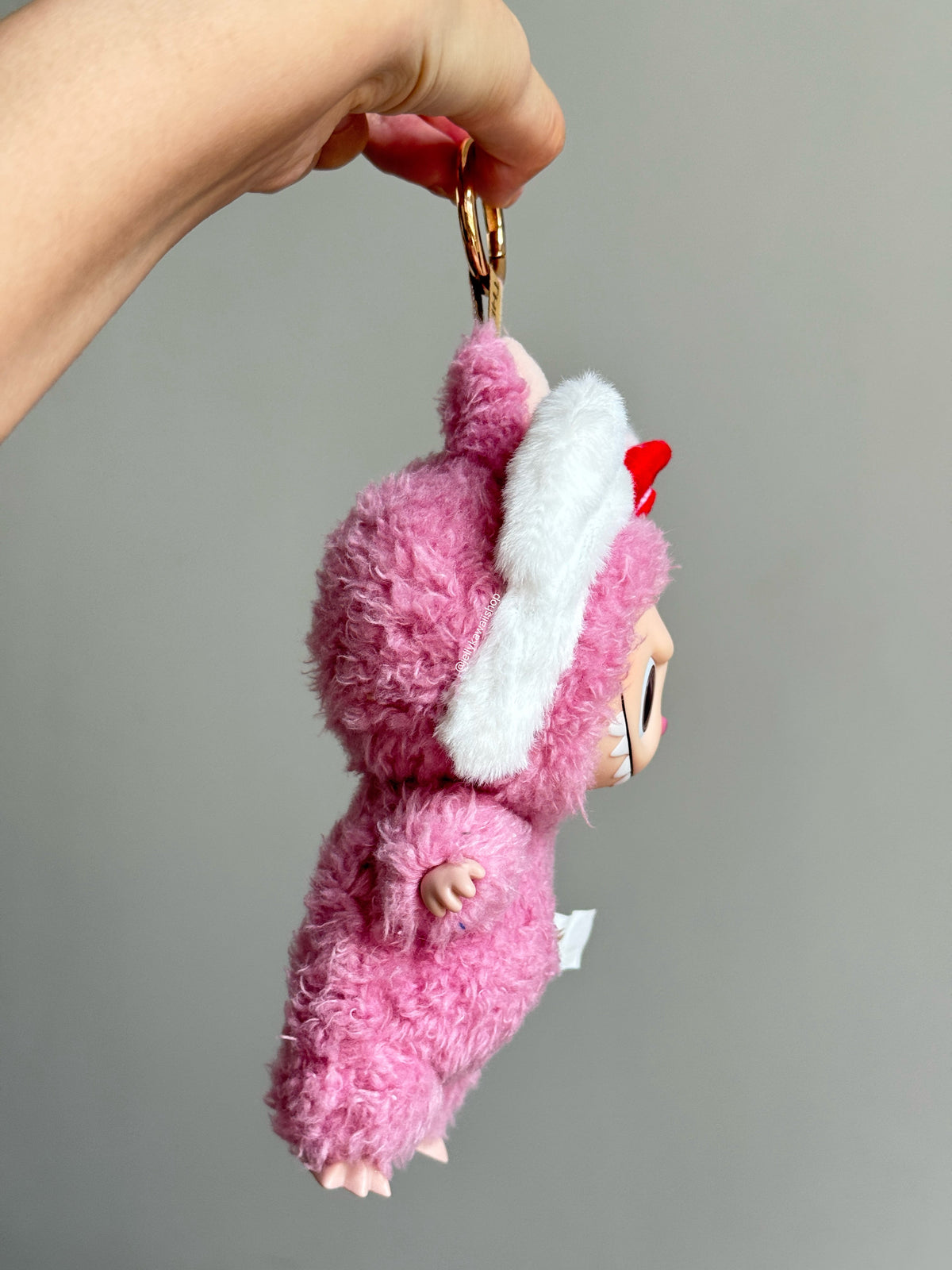 Sanrio Plush hair band 17cm Doll Clothes Suitable for 17cm Labubu Plushies Keychain Accessories