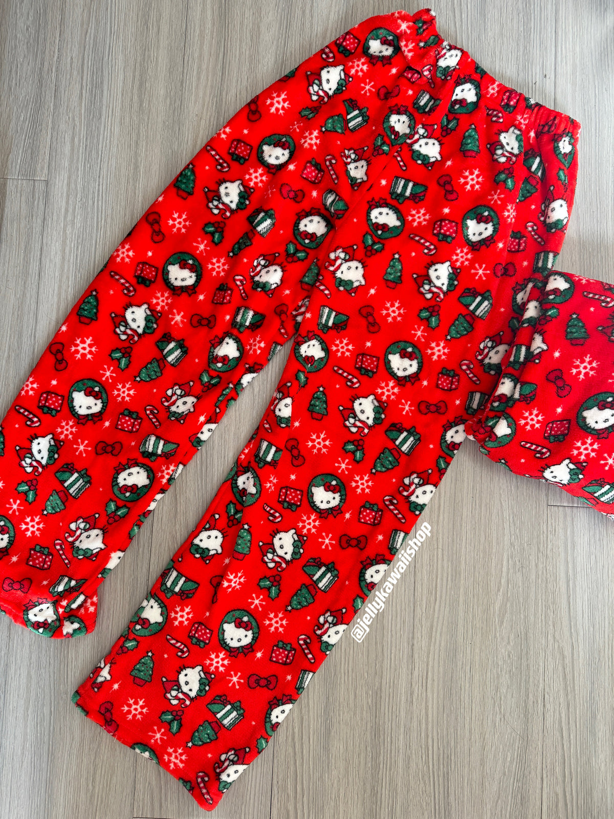 Hellokitty Pants Pajama Long Bottoms Pj Jammies