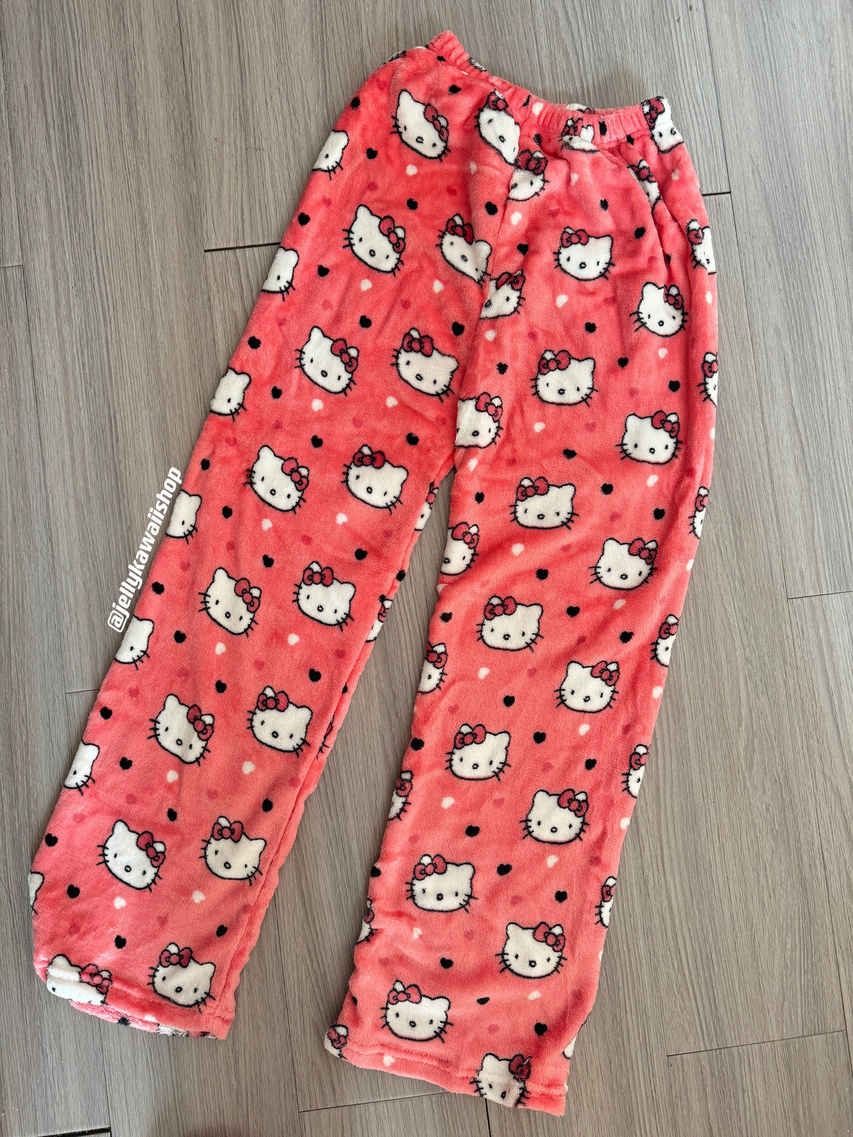 Hellokitty Pants Pajama Long Bottoms Pj Jammies
