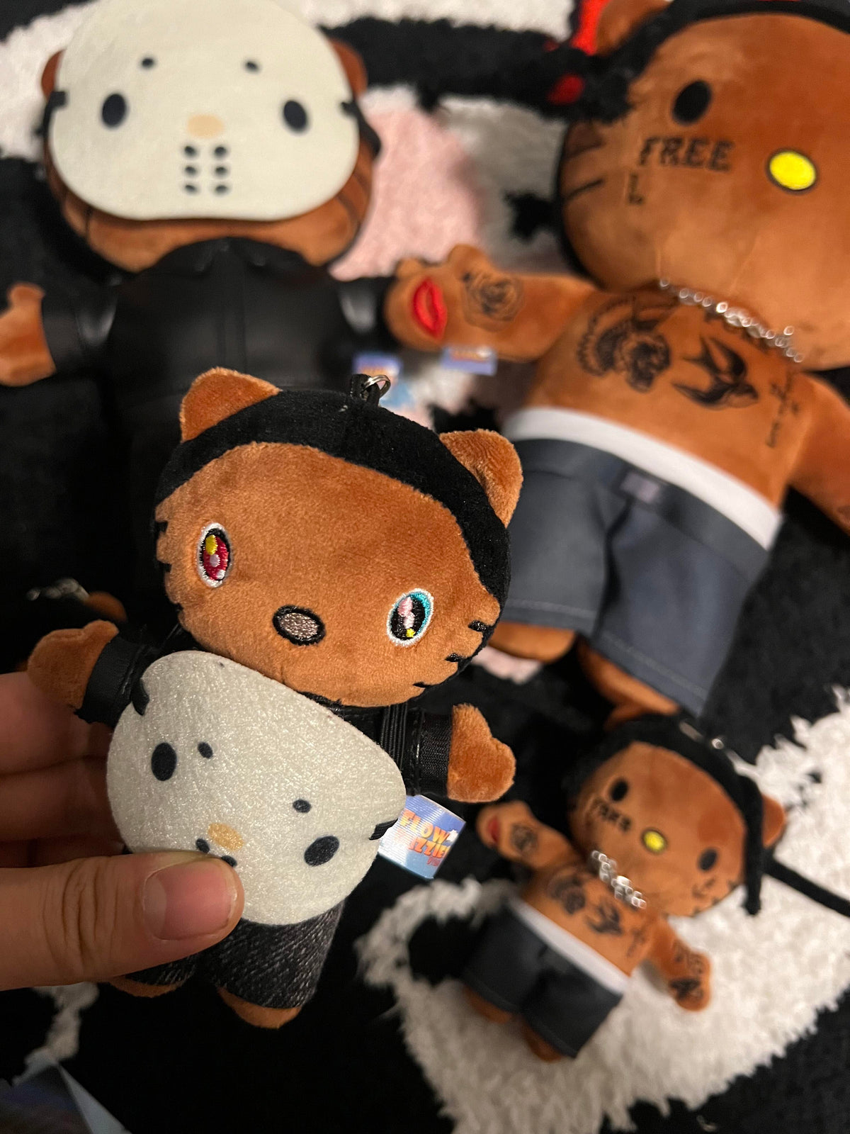 Hello Kitty x Travis Scott/kanye/Sza Funny Plush Toys