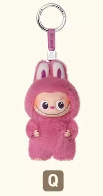 Mini Labubu Pin for Love Series Vinyl Plush Pendant Blind Box
