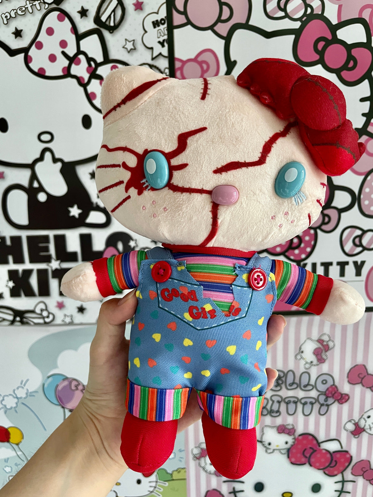 Hellokitty Chucky Halloween Sanrio Plush｜Universal Studios Halloween Gifts