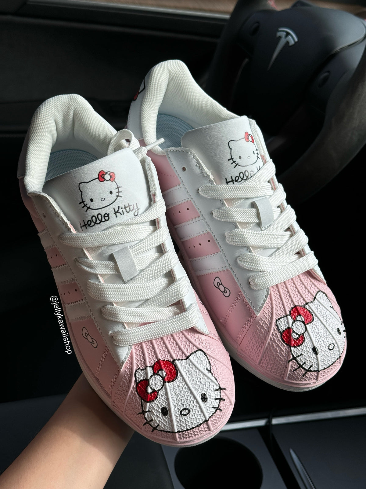 Hellokitty Pink Cute Sneakers Classic Shoes