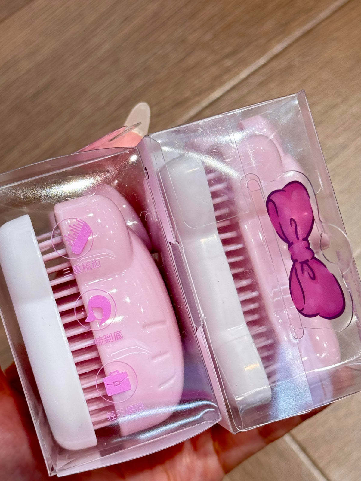 Hello Kitty Mini Travel Hair Brush