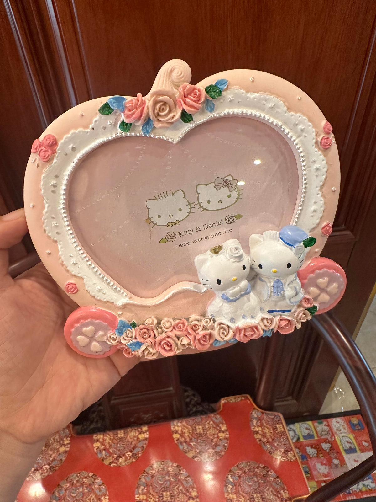 HelloKitty & Danie Photo Frame Ornaments Wedding Gifts
