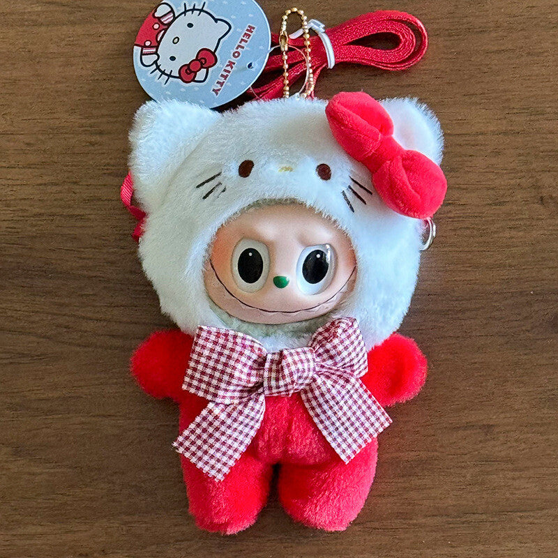 Sanrio Crossbody Bag 17cm Doll Clothes Suitable for 17cm Labubu Plushies Accessories