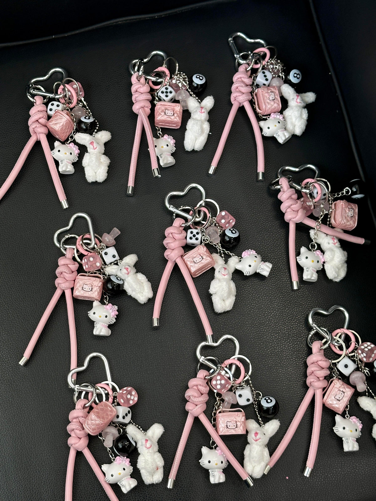 Charmmy Kitty Handmade Bag Charm Handbag Chains