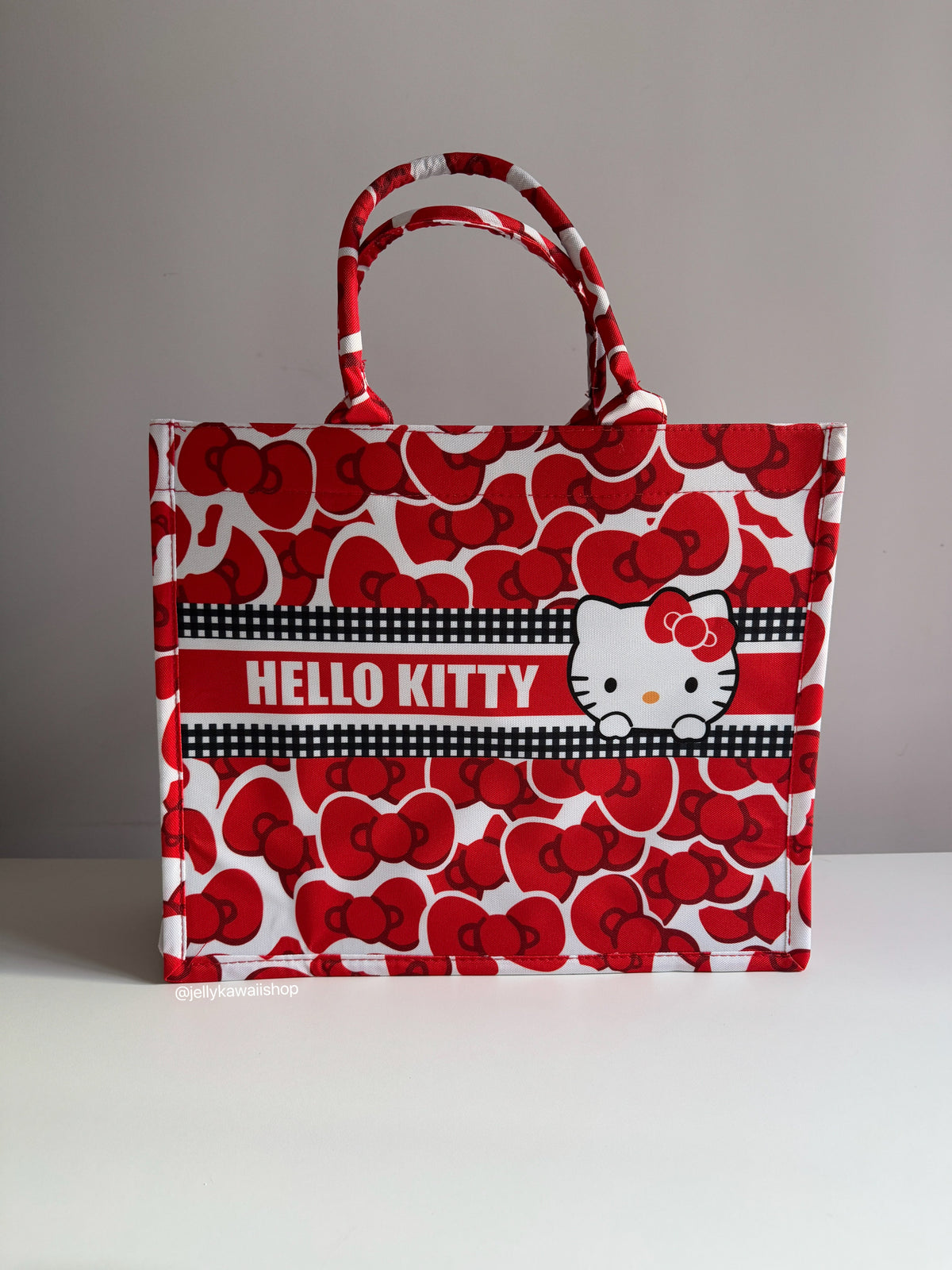Hellokitty Reusable Grocery Bags, Foldable Shopping Bags for Groceries