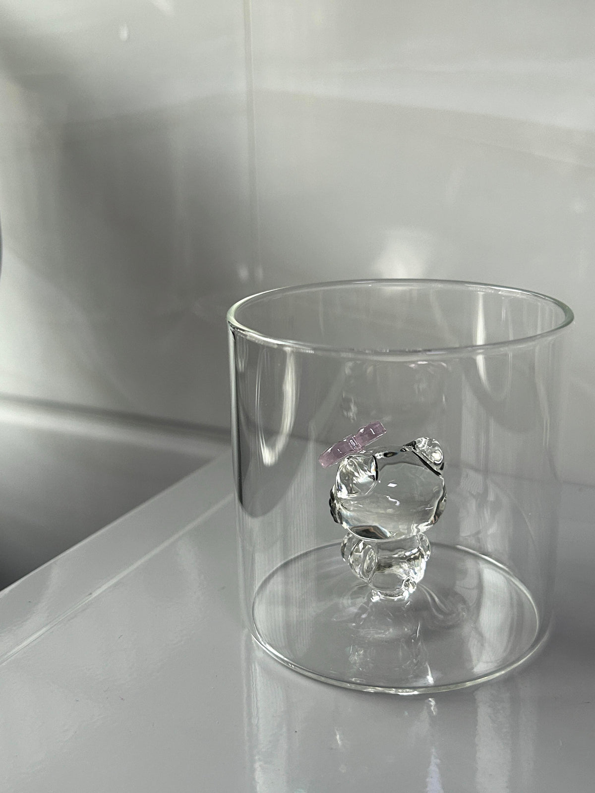 3D Hellokitty Glasses Drinking Glasses Coffee Cup