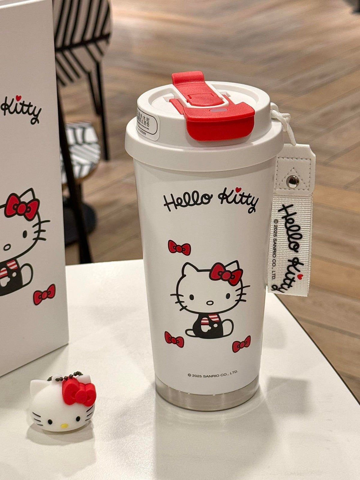 Sanrio 18oz Tumbler Stainless Coffee Travel Mug with Lid Thermal Cup
