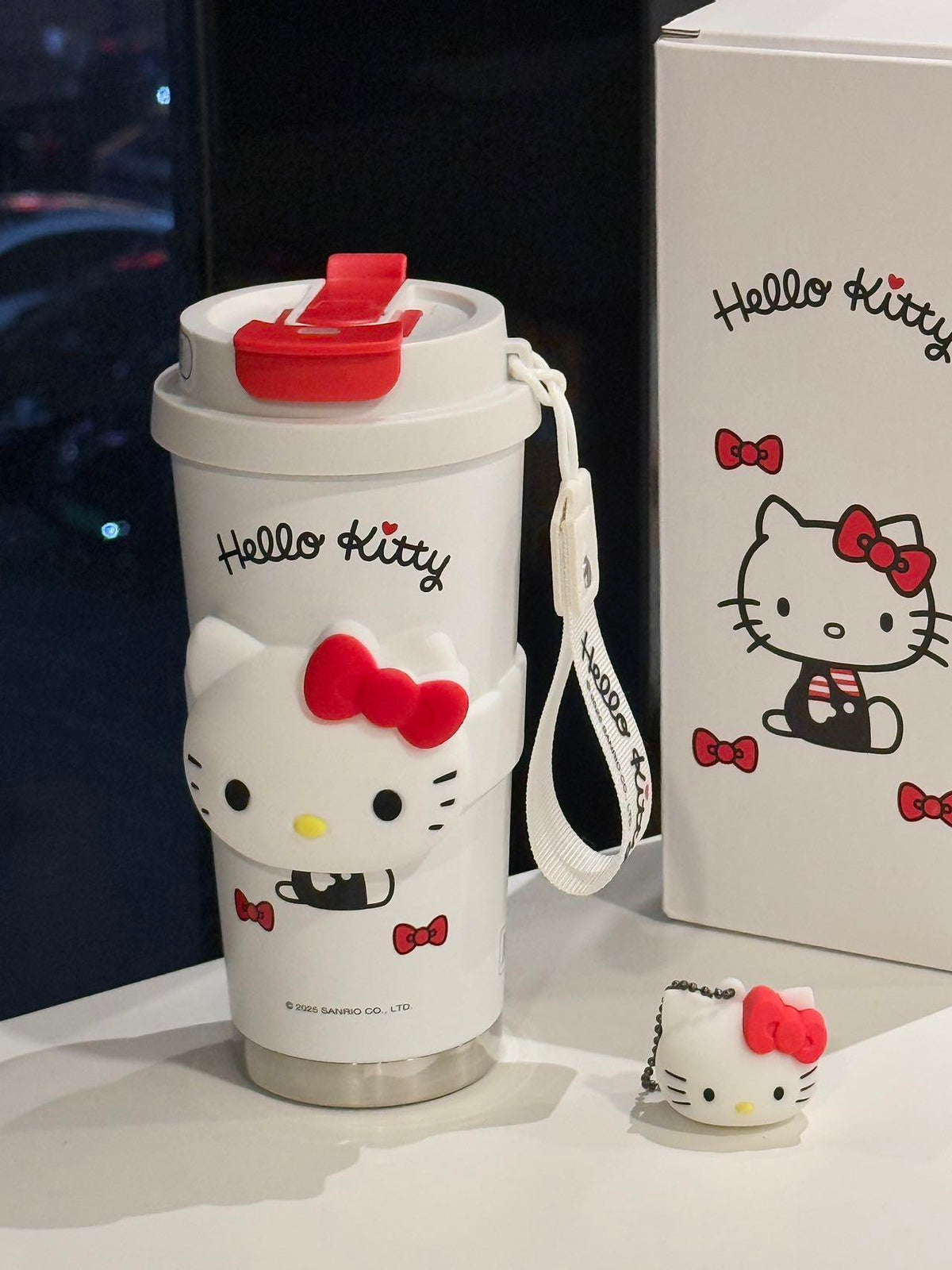 Sanrio 18oz Tumbler Stainless Coffee Travel Mug with Lid Thermal Cup