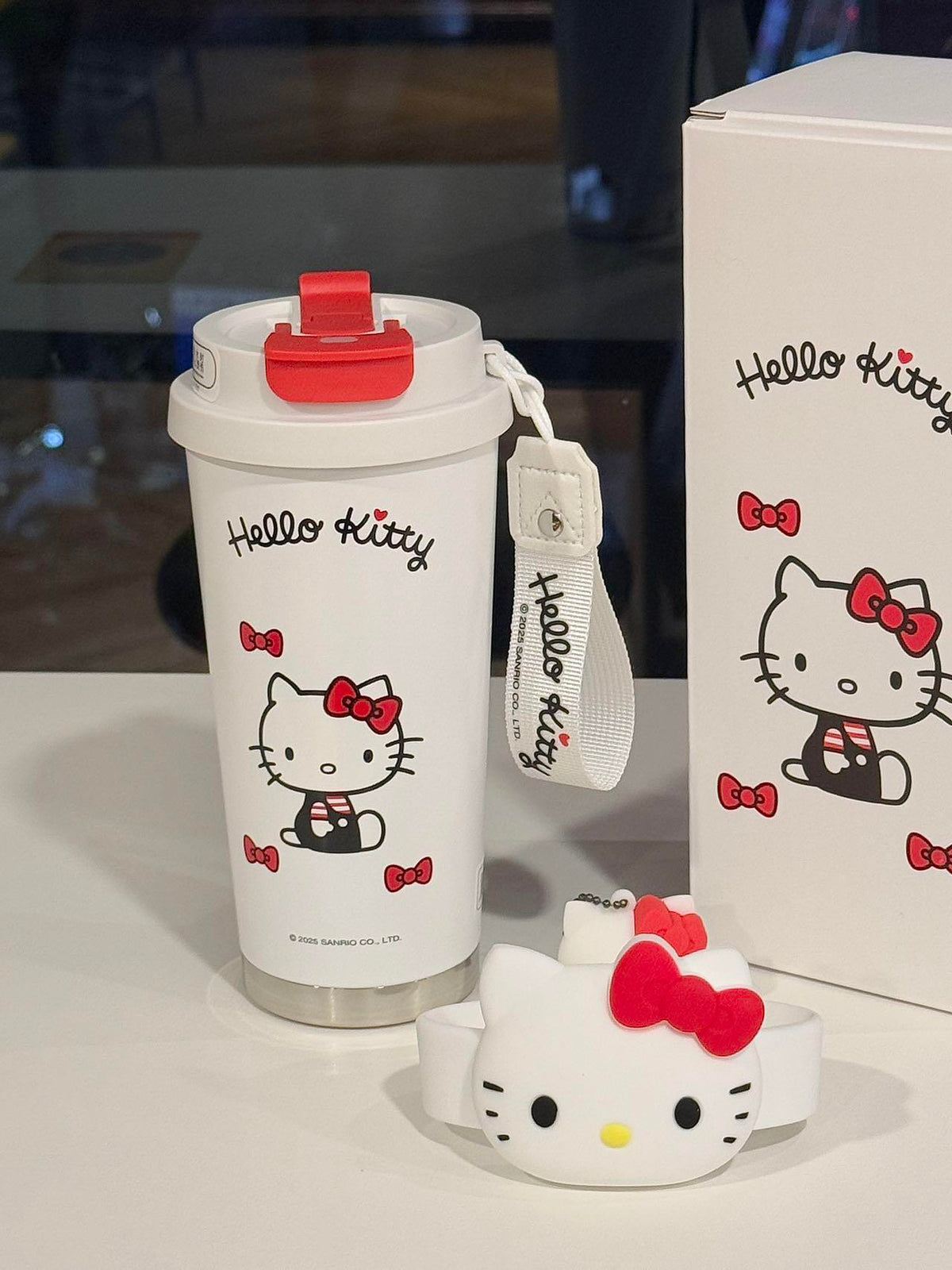 Sanrio 18oz Tumbler Stainless Coffee Travel Mug with Lid Thermal Cup