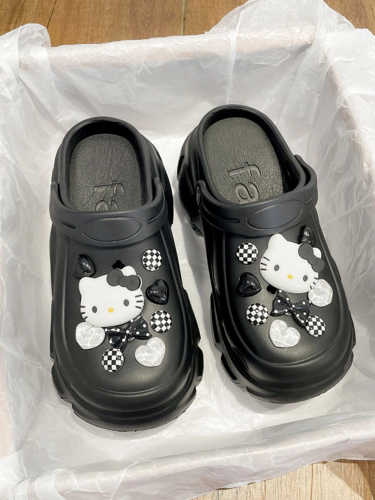 Hellokitty Clogs Platform Shoes Sandal