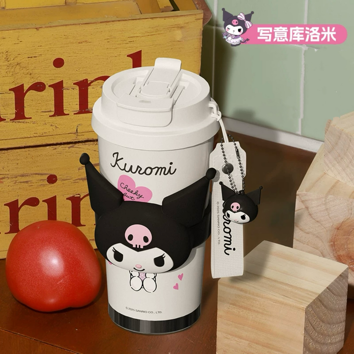 Sanrio 18oz Tumbler Stainless Coffee Travel Mug with Lid Thermal Cup