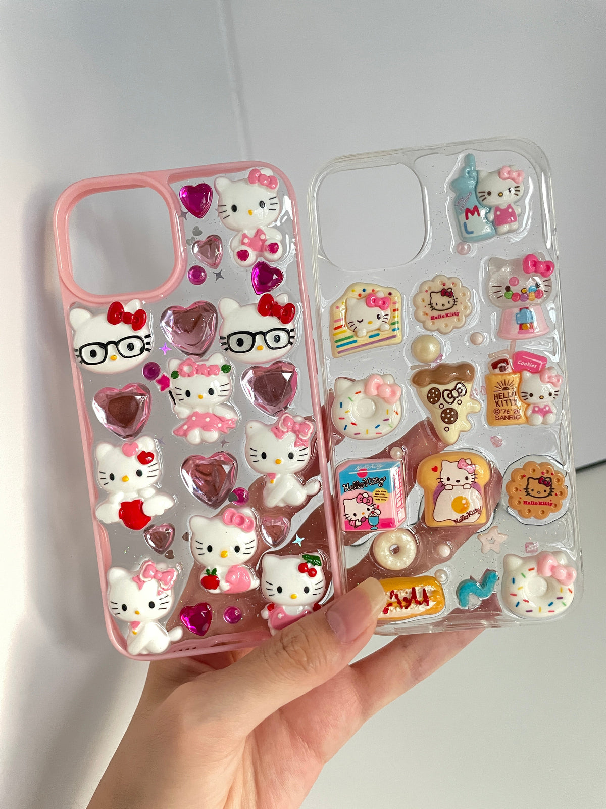 Hellokitty Stickers Soft Phone Case