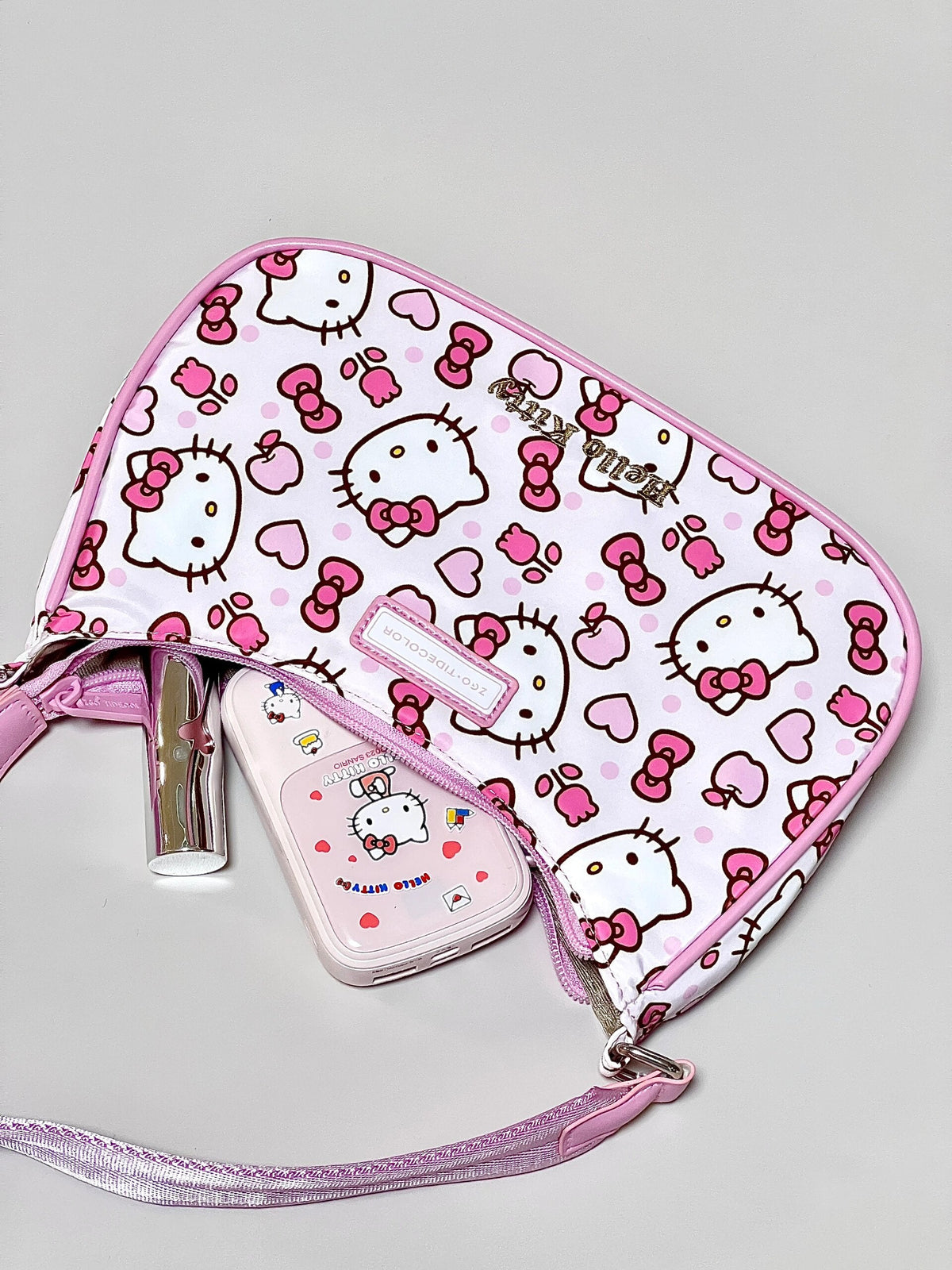 Sanrio Hobo Bag Nylon Shoulder Bags Top Handle Purse（gift box packaging）