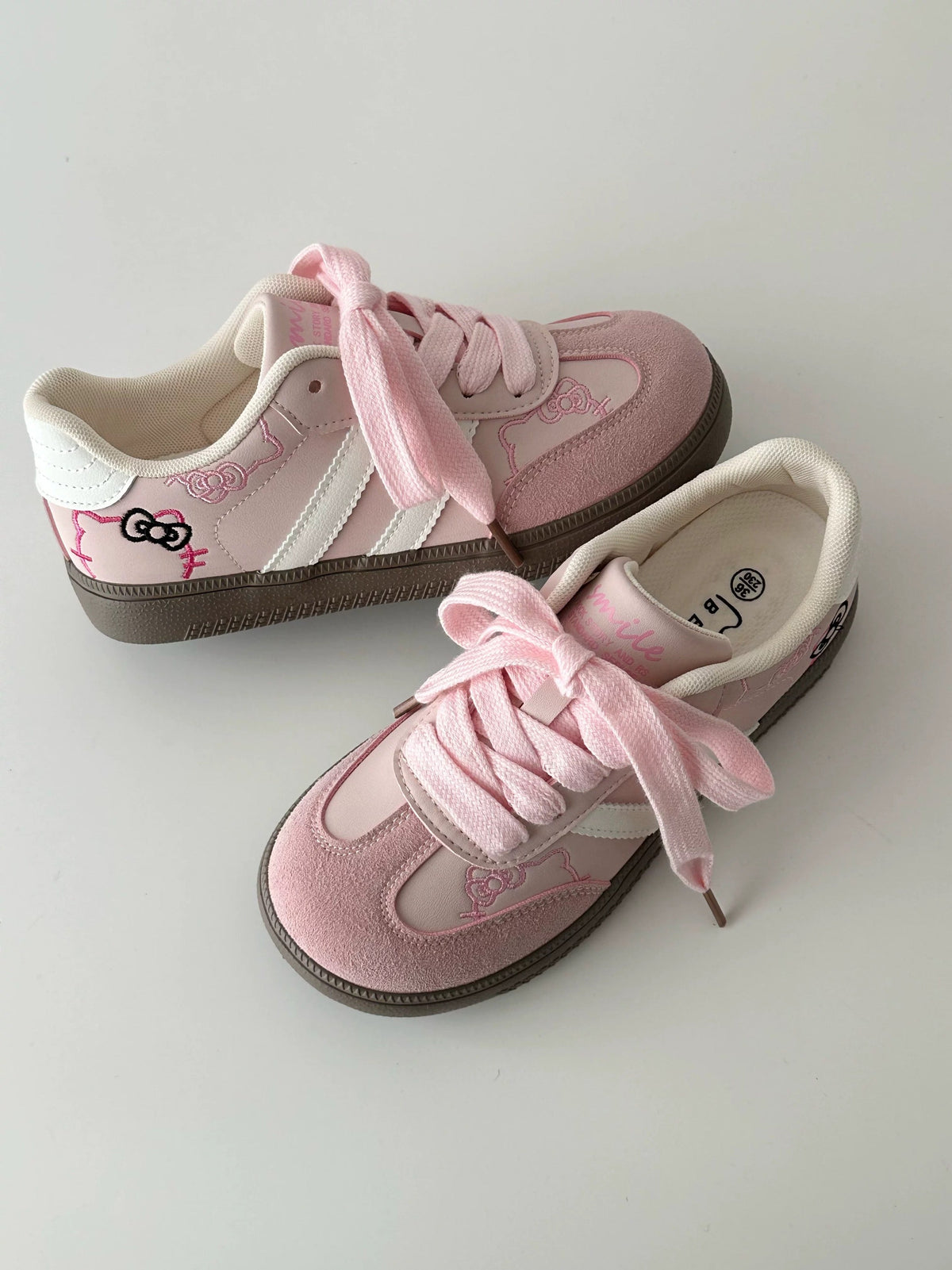 Hellokitty Embroidery Cute Sneakers Classic Shoes