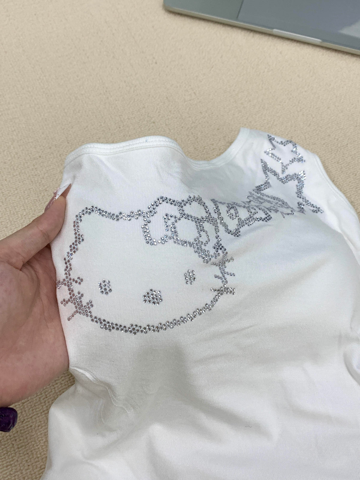 Hellokitty One Shoulder Tank Tops
