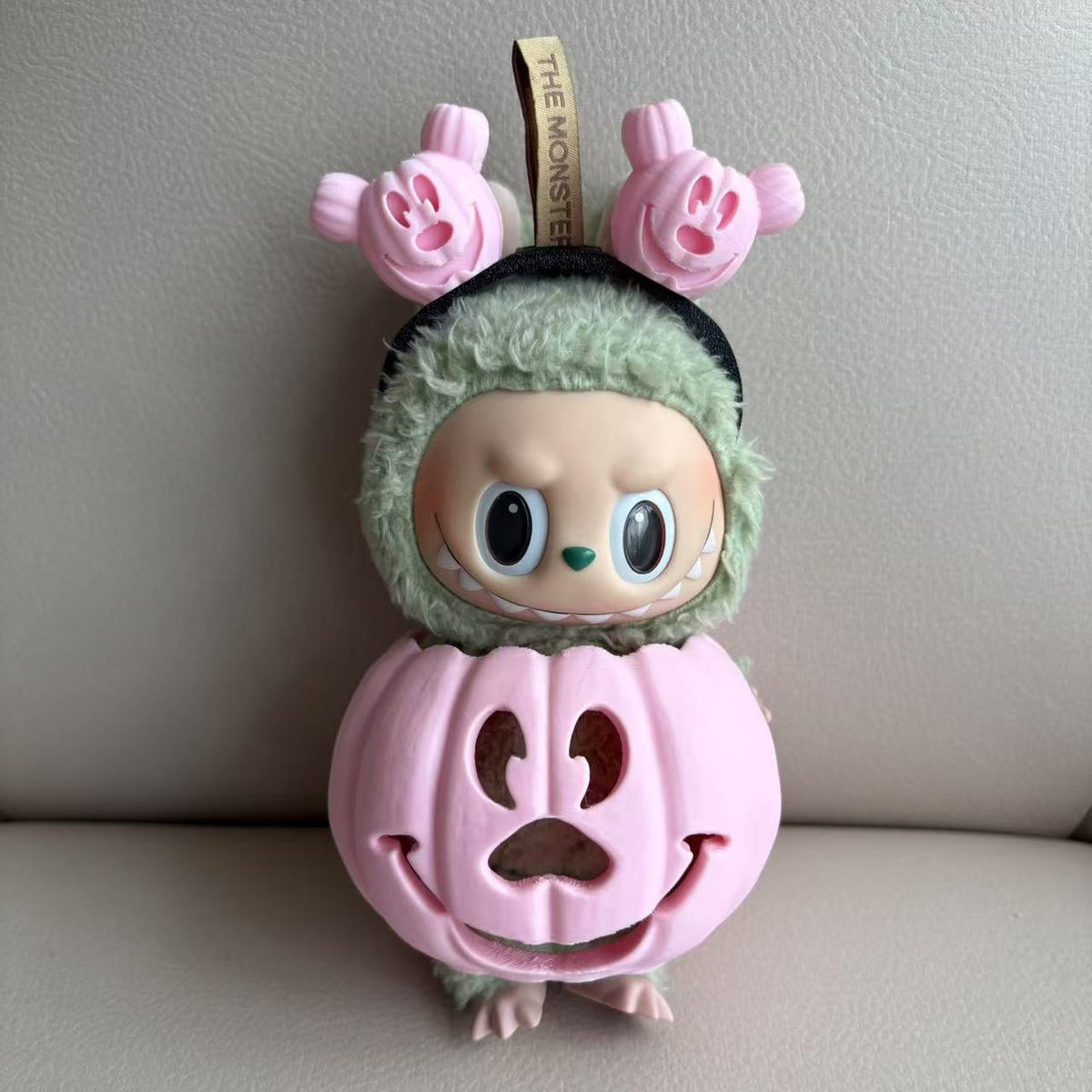 Labubu 3D Halloween Costume Pumpkin Outfit Clothes Set(NO DOLL) Accessories Suit Cute Clothes for Labubu Dress up Unique Style